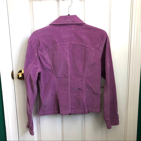 purple velvet jacket Live a Little PM - Picture 7 of 7